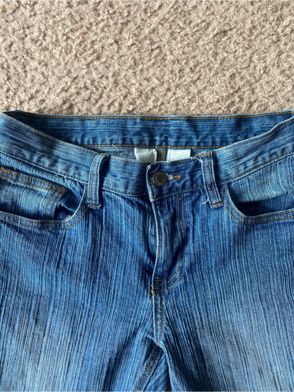 John Galt Brandy Melville Y2K Low Rise Flare Jeans - Picture 5 of 10